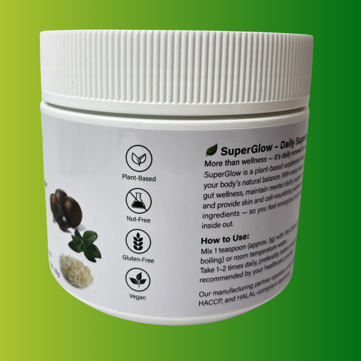 SUPERGLOW SUPERFOOD POWDER DRINK