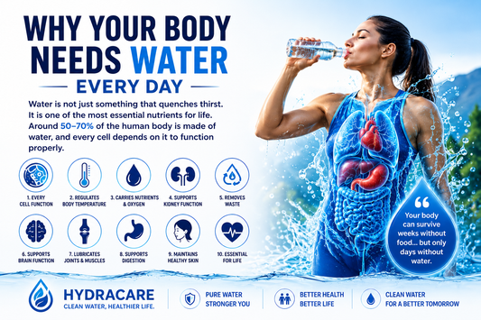 Why Your Body Needs Water Every Day: 10 Science-Backed Benefits of Proper Hydration