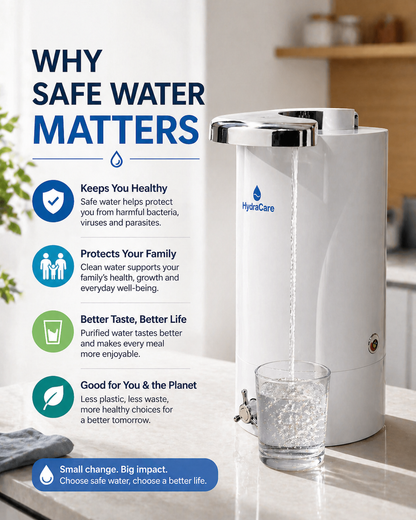 HydraCare UF Alkaline Countertop Water Purifier