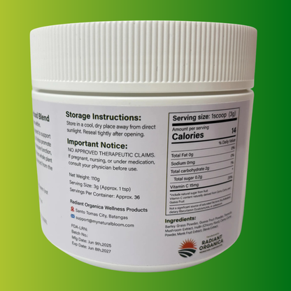 SUPERGLOW SUPERFOOD POWDER DRINK