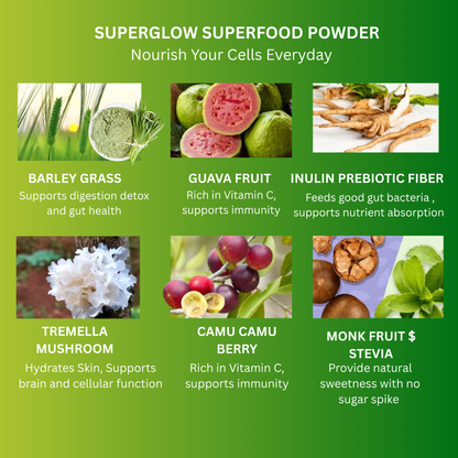SUPERGLOW SUPERFOOD POWDER DRINK
