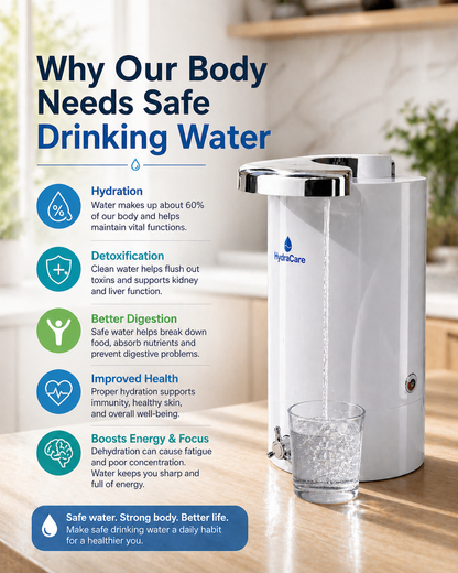 HydraCare UF Alkaline Countertop Water Purifier